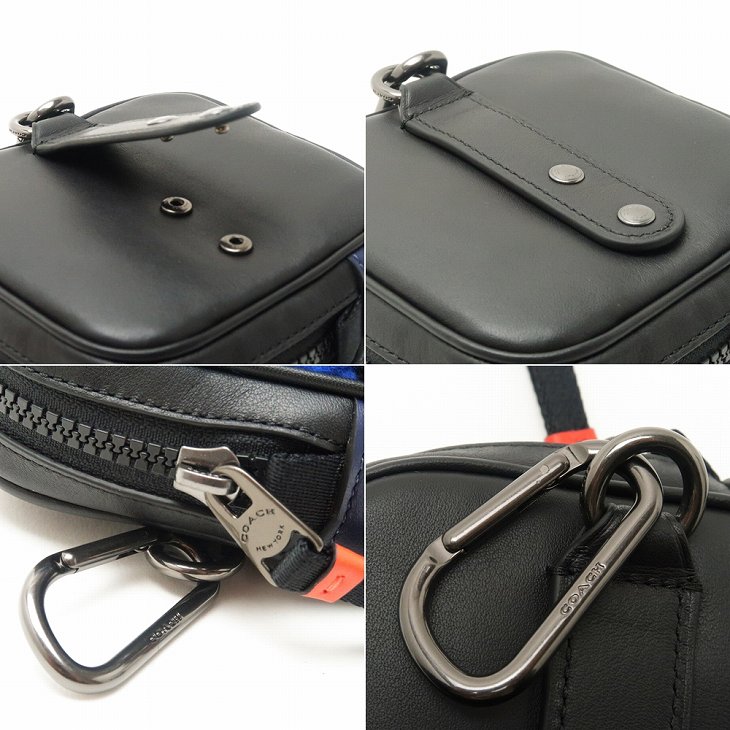 コーチ Coach ポーチ メンズ 小物入れ メンズ カラビナ カラビナ ベルトループ ファブリック Cロゴ ラウンドファスナー ファブリック 5799qbblm ネコポス ブランド 人気 贅沢屋 B コーチ バッグ メンズ ポーチ 正規 アウトレット 人気 新作 ランキング B