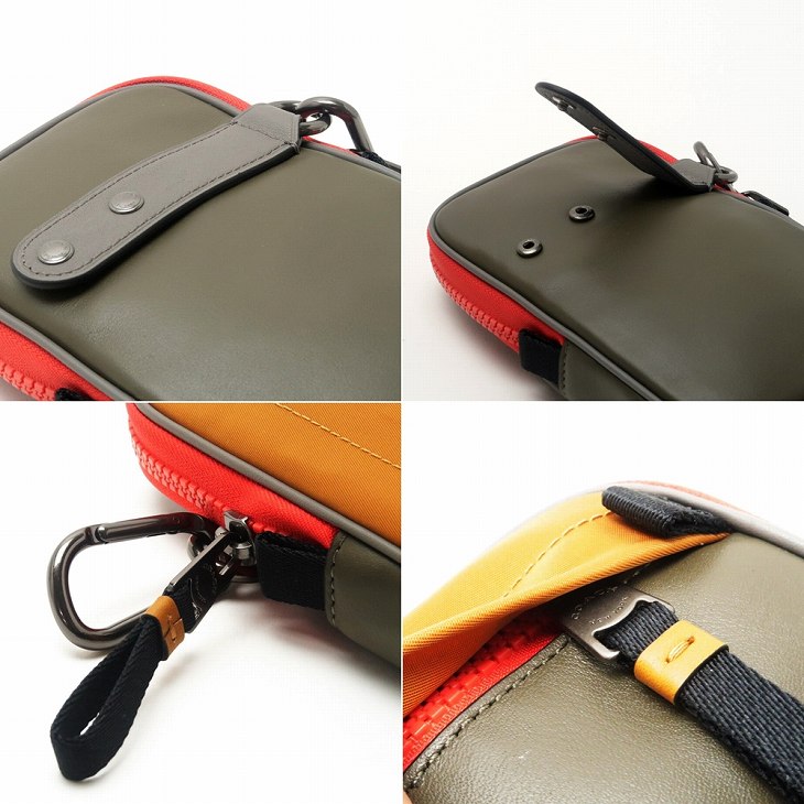 楽天市場 コーチ Coach ポーチ メンズ 小物入れ カラビナ ベルトループ Cロゴ ラウンドファスナー 5803qbrlz ネコポス ブランド 人気 贅沢屋