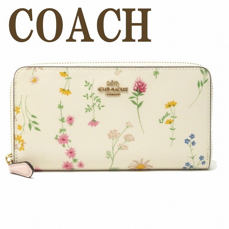 最安価格 財布 Coach コーチ レディース 人気 ブランド C4456ime7v レザー ピンク シグネチャー ラウンドファスナー ストラップ 花柄 長財布 長財布 Revuemusicaleoicrm Org