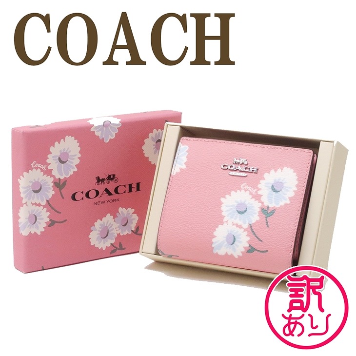 楽天市場】コーチ COACH 財布 レディース 二つ折り財布 花 ハート