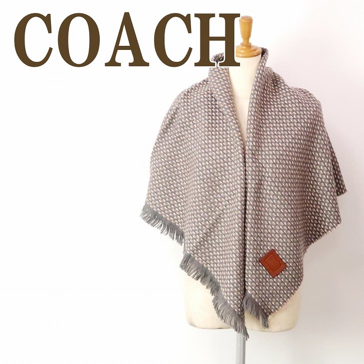 COACH シグネチャーポンチョ　ストール　マフラー　コーチ　ポンチョ コーチ COACH ポンチョ レディース ケープ ストール マフラー 大判