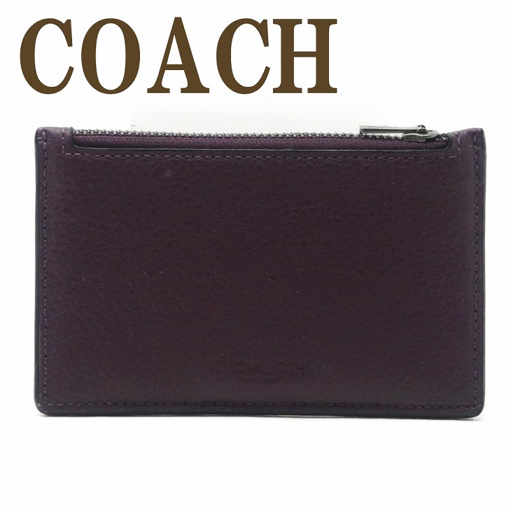 新品　COACH　小銭入れ　カード入れ　ブラック COACH - COACH コーチ ダブルジップ コインケース ブラック 黒