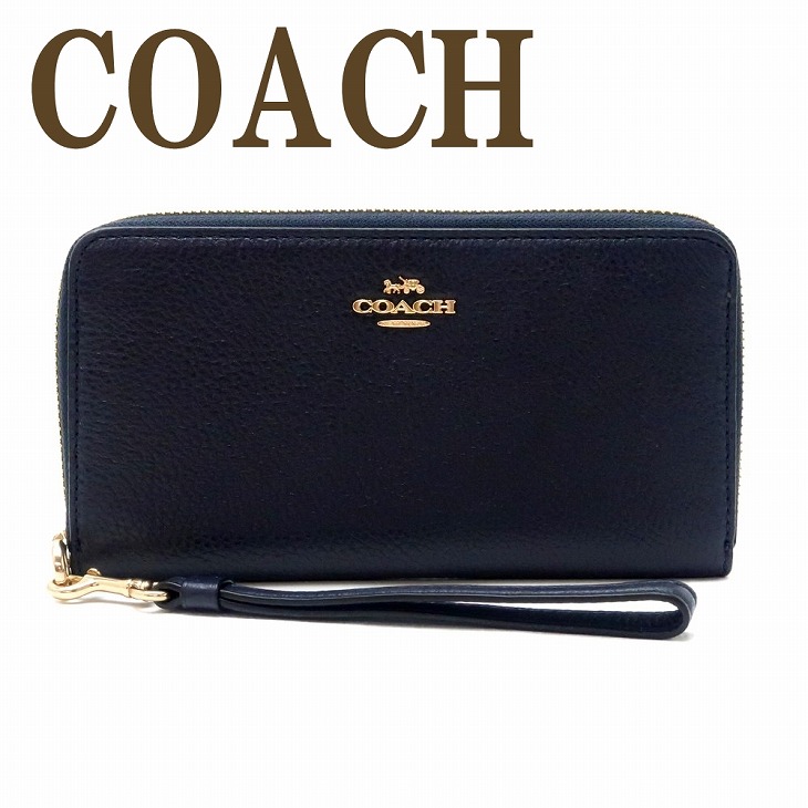 楽天市場】コーチ COACH 財布 長財布 C3441 IMBLK ストラップ付