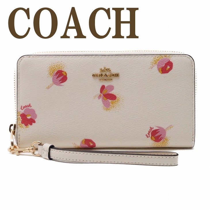 楽天市場】コーチ COACH 財布 レディース 長財布 花柄 ピンク ラウンドファスナー iPhoneケース 73333SVOU7 ブランド 人気 :  贅沢屋