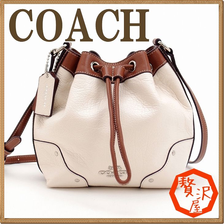 楽天市場 コーチ バッグ Coach レディース ショルダーバッグ 斜めがけ 巾着式 37682svdw2 ブランド 人気 贅沢屋