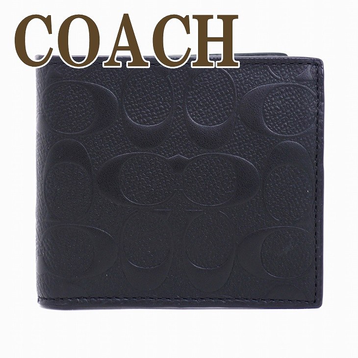 楽天市場】コーチ COACH メンズ 二つ折り財布 カードケース