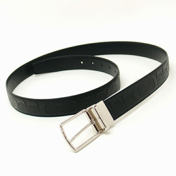 楽天市場 コーチ ベルト メンズ Coach レザー blk ブランド 人気 誕生日 プレゼント ギフト 贅沢屋