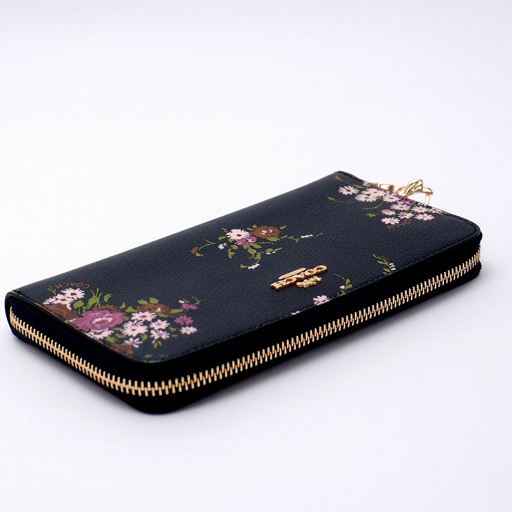 楽天市場 コーチ Coach 財布 レディース 長財布 花柄 ラウンドファスナー imf23 ブランド 人気 贅沢屋