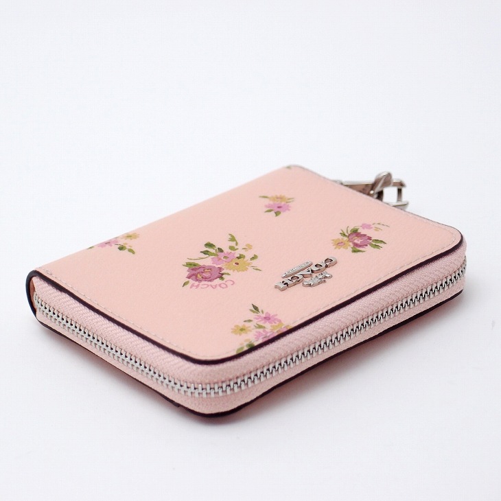 楽天市場 コーチ 財布 Coach 二つ折り 財布 レディース 花柄 ピンク svm05 ブランド 人気 贅沢屋