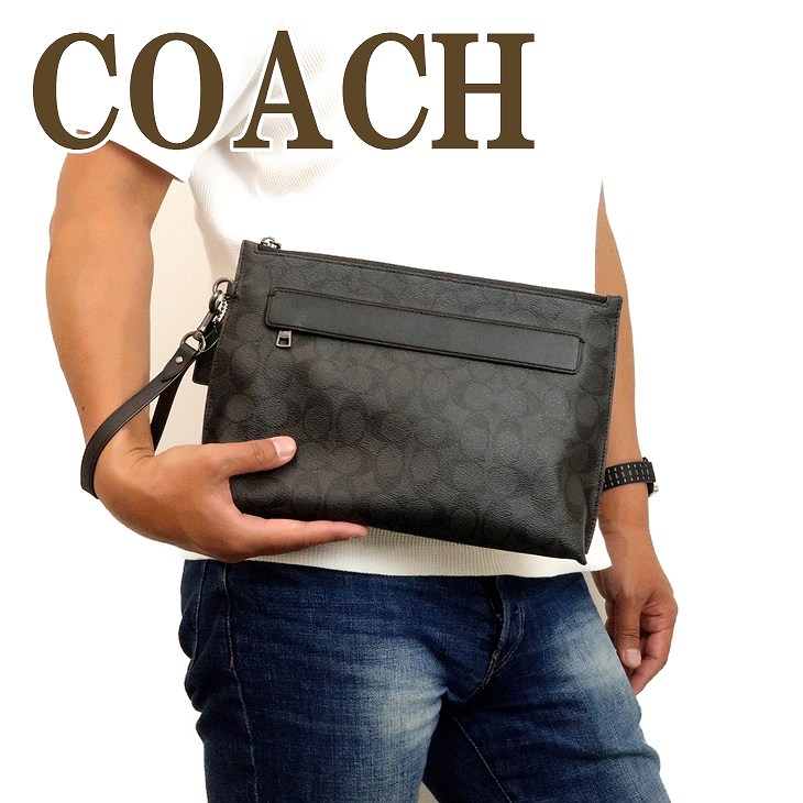 楽天市場】コーチ COACH メンズ バッグ セカンドバッグ クラッチバッグ 