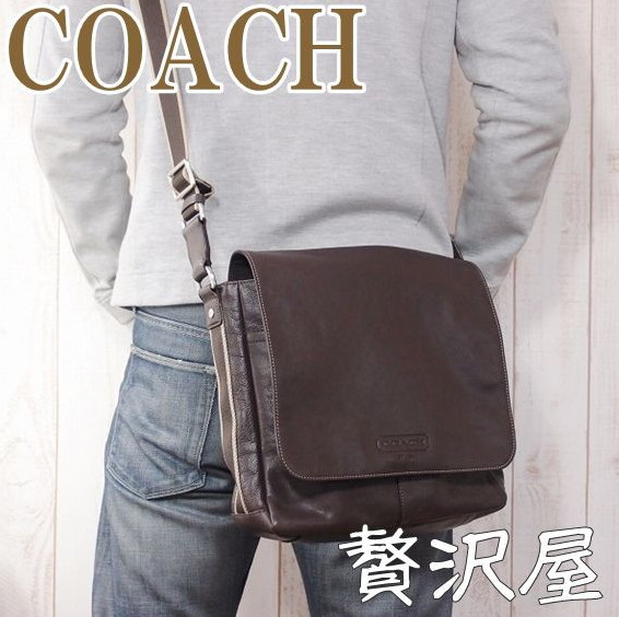 COACH コーチ メンズ ショルダーバッグ 新品未使用 ハドソン C5399