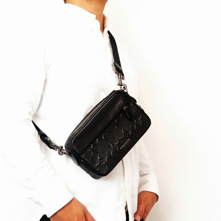 新作入荷 コーチ Coach バッグ メンズ ショルダー セカンド クラッチバッグ ポーチ ブランド レザー シグネチャー qbbk ブランド 人気 贅沢屋 お1人様1点限り Universusmedia Com