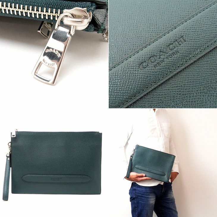 コーチ職 Coach 嚢 メンズ セカンドバッグ クラッチバッグ パウチ セカンドポーチ nifor ブランド 評判 Earlnewton De