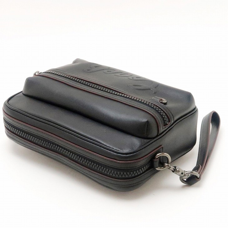 コーチ バッグ メンズ セカンドバッグ 正規 アウトレット バッグ 人気 クラッチバッグ 新作 ランキング メンズバッグ コーチ Coach バッグ メンズ セカンドバッグ クラッチバッグ セカンドポーチ ブラック黒 qbbk ブランド 人気 贅沢屋