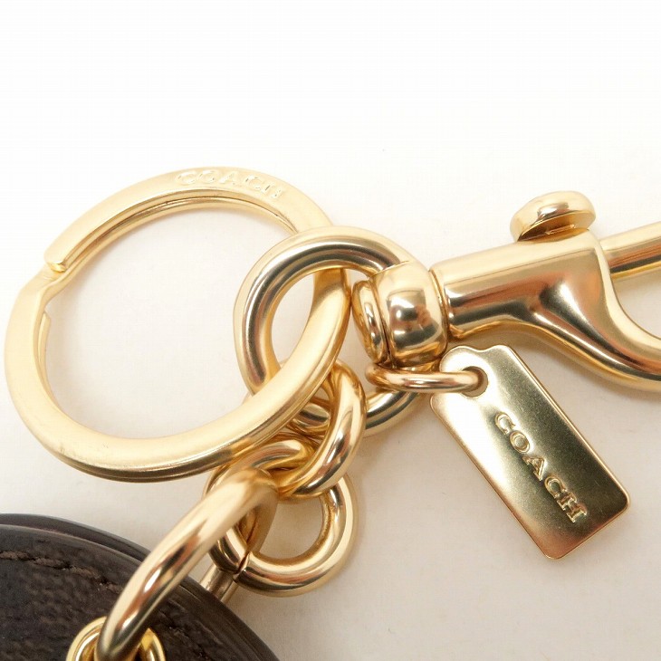 キーリング 正規 アウトレット キーホルダー レザー 人気 人気バッグ 小物 ブランド雑貨 キーホルダー キーケース 新作 コーチ Coach コーチ ランキング キーホルダー レディース キーリング 手鏡 鏡 ミラー バッグチャーム レザー シグネチャー gdli0 ネコポス