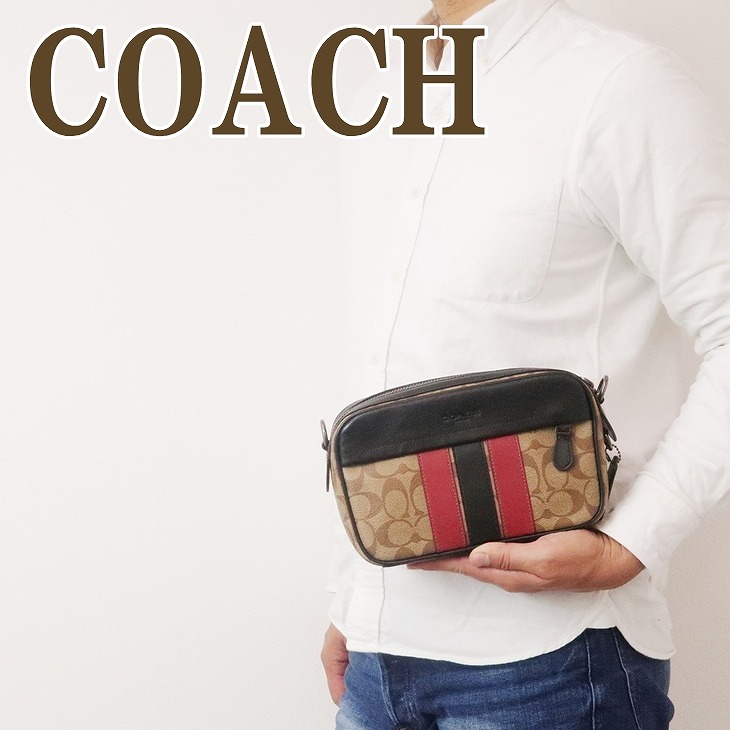 楽天市場】コーチ COACH バッグ メンズ ショルダー セカンド クラッチ