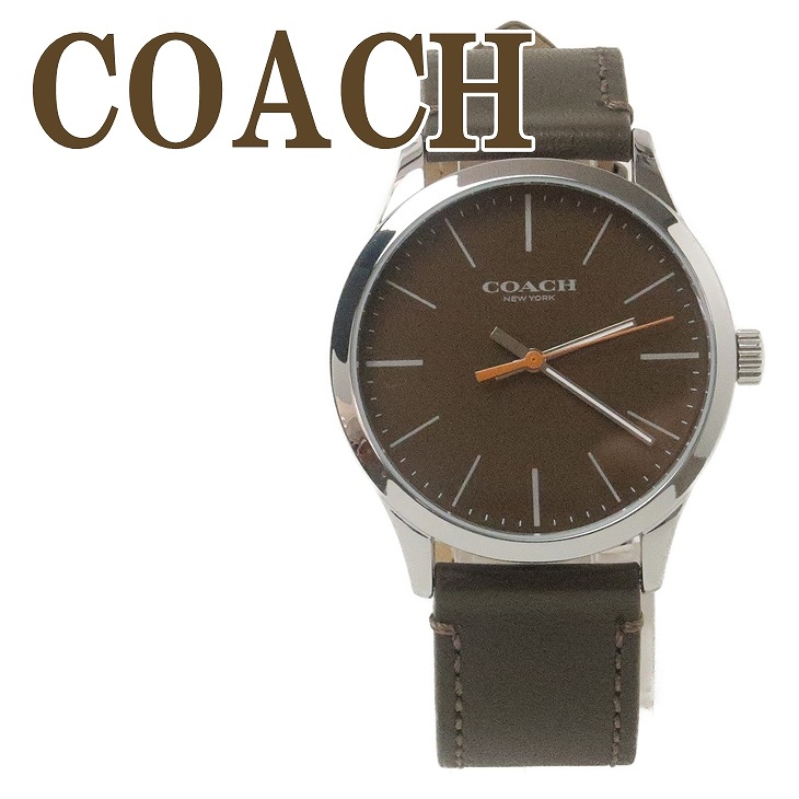 春早割 メンズ腕時計 ベルト レザー 腕時計 メンズ 時計 Coach コーチ ウォッチ 人気 ブランド W15ftg Www Tresor Gov Bf