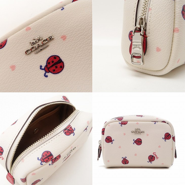コーチ コスメポーチ てんとう虫 2492svr2x ダンシングストーン 人気 贅沢屋 小物ポーチ 贅沢屋 アウトレット Coach ポーチ 小物入れ 化粧ポーチ ブランド コーチ ポーチ 小物入れ 正規アウトレット 人気 新作 ランキング 当店一番人気