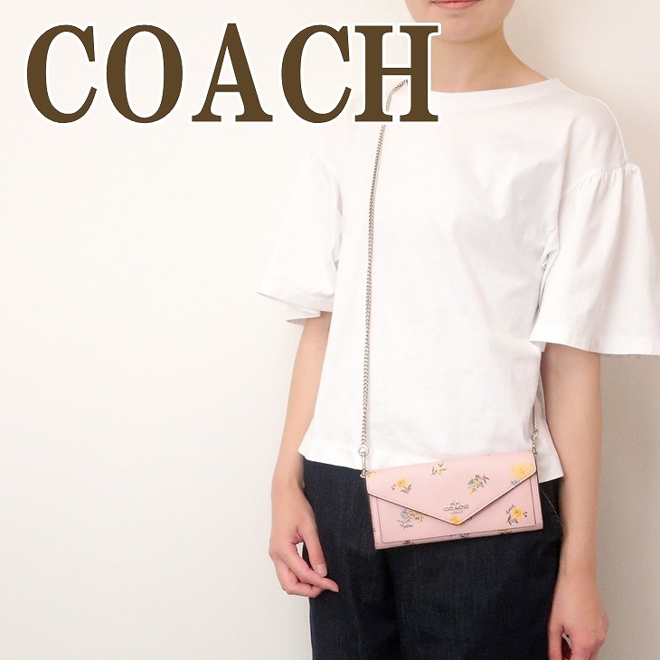 楽天市場】コーチ COACH 財布 レディース 長財布 花 チェーン