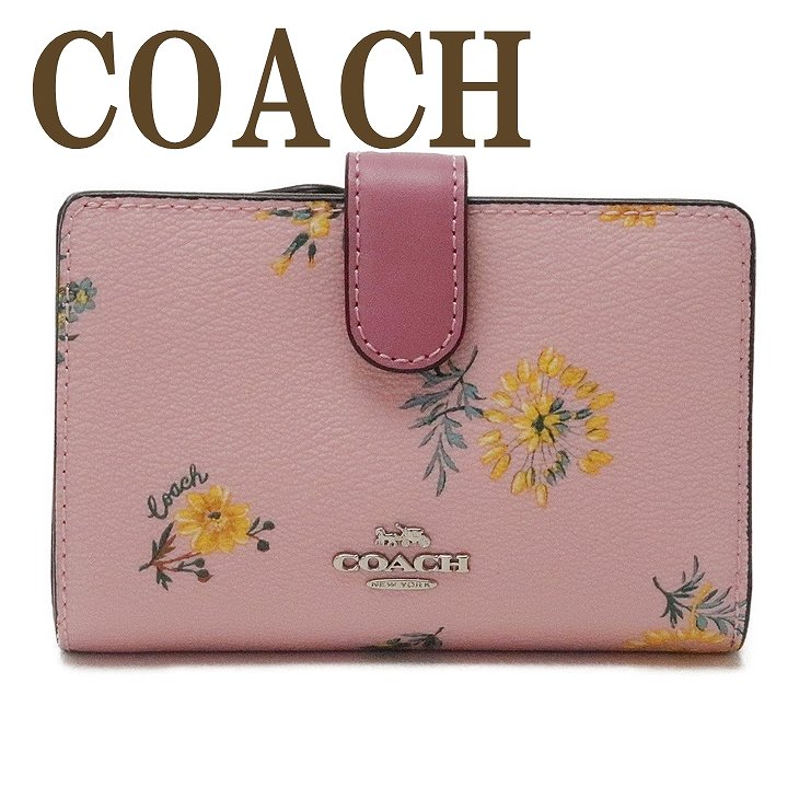 楽天市場 コーチ Coach 財布 レディース 長財布 花柄 ピンク ラウンドファスナー Iphoneケース svou7 ブランド 人気 贅沢屋