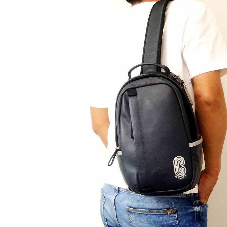 楽天市場 コーチ Coach バッグ メンズ ショルダーバッグ 斜め掛け ワンショルダー Cロゴ レザー 910qbni9 ブランド 人気 贅沢屋