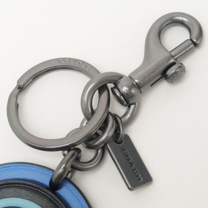 Coach キーホルダー キーリング コーチ メンズ プラダ レザー qbblm バッグチャーム トリーバーチ ブランド コーチ コーチ ネコポス 人気 贅沢屋 キーホルダー キーリング 正規 アウトレット 人気 新作 ランキング