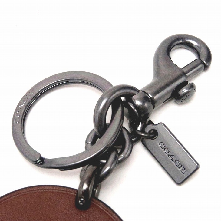 楽天市場 コーチ Coach キーリング メンズ キーホルダー バッグチャーム レザー qbqq9 ネコポス ブランド 人気 贅沢屋