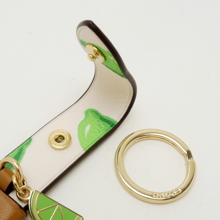 最適な価格 楽天市場 コーチ Coach キーホルダー レディース キーリング バッグチャーム フルーツ ライム 1735imr3p ネコポス ブランド 人気 贅沢屋 最高の Stemworldeducationalservices Com