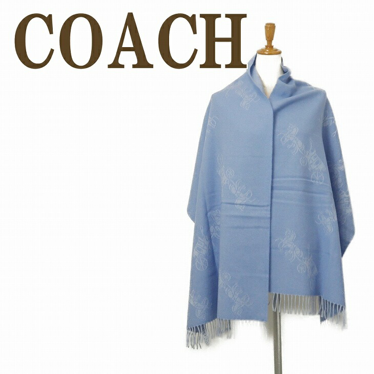 COACH コーチ マフラー ホースアンドキャリッジ 大判 マフラー 4622 76387lbl.jpg
