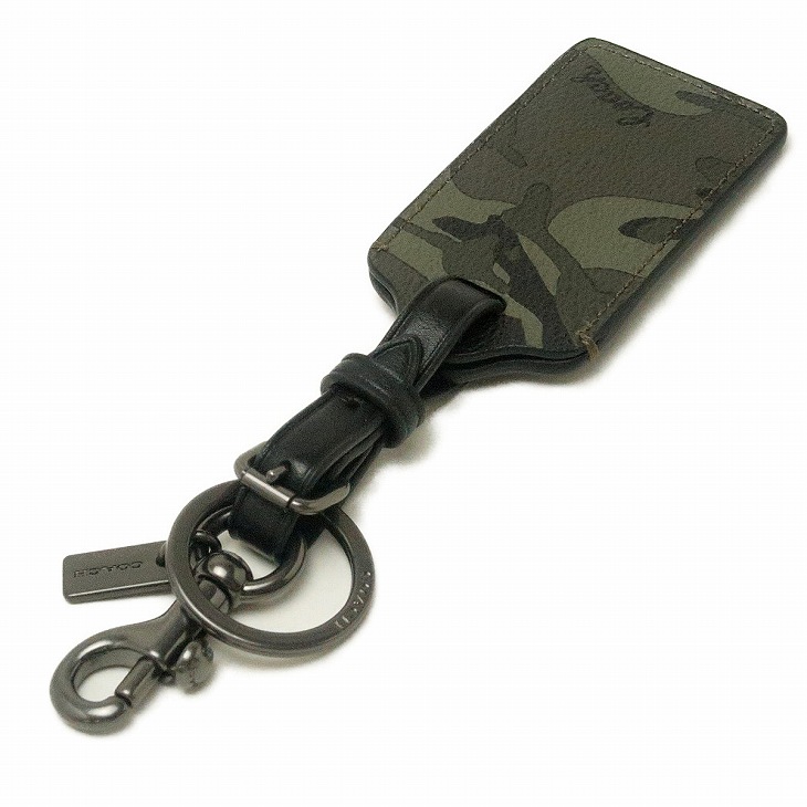 人気ショップが最安値挑戦 コーチ Coach キーリング メンズ キーホルダー ラゲッジタグ カモフラージュ 迷彩 qbgrn ネコポス ブランド 人気 配送員設置送料無料 Www Consulacam Marseille Fr