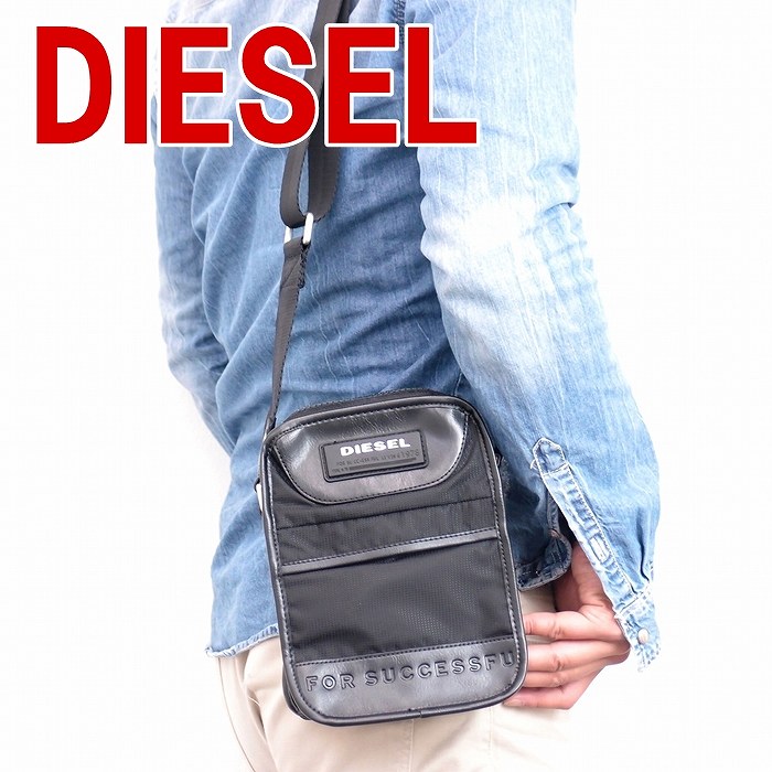 楽天市場 ディーゼル バッグ Diesel メンズ ショルダーバッグ 斜めがけ ブラック X Ps711 T8013 ブランド 贅沢屋