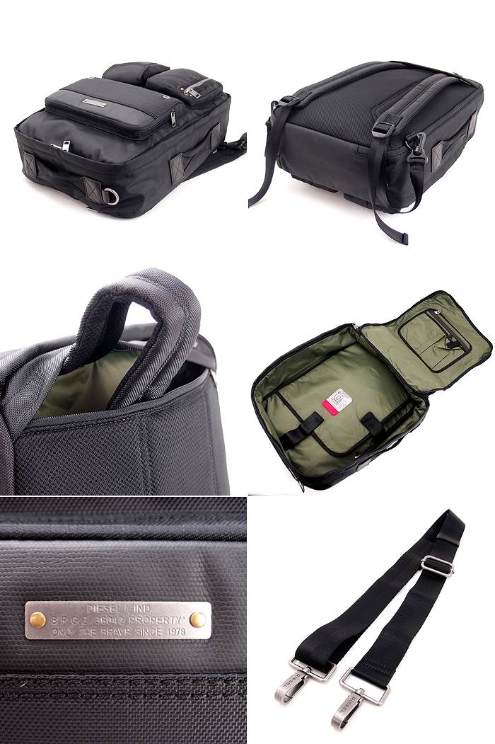 楽天市場 ディーゼル バッグ Diesel メンズ バックパック ショルダーバッグ ブリーフケース リュック X037 P01 H1669 ブランド 人気 贅沢屋