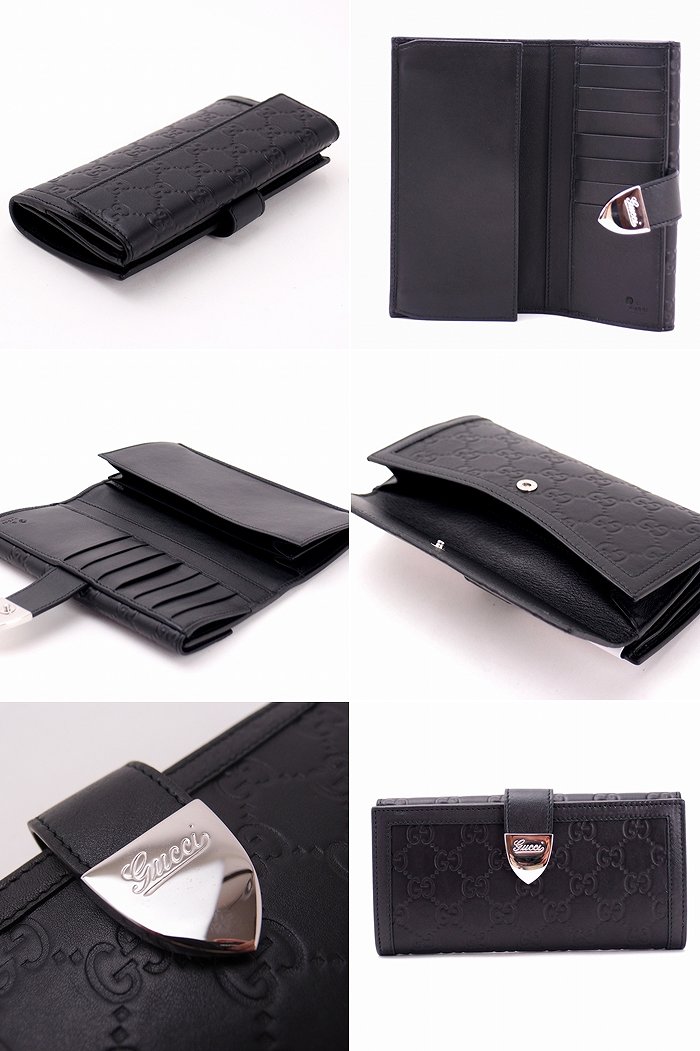 楽天市場 グッチ 財布 メンズ Gucci 長財布 レディース グッチシマ レザー 2317 Bnj1n 1000 ブランド 贅沢屋