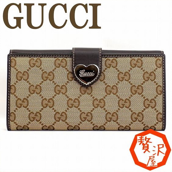 楽天市場 グッチ Gucci 財布 長財布 レディース Gg ハート 3550 Ffpag 9643 ブランド 人気 贅沢屋