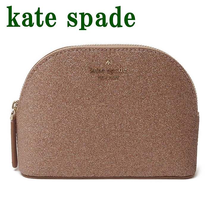 楽天市場 ケイトスペード バッグ Katespade ポーチ コスメポーチ 化粧ポーチ ピンク ラメ Wlru5759 717 ブランド 人気 贅沢屋