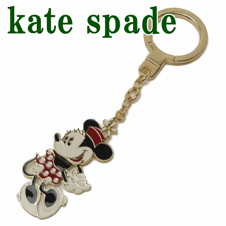 気質アップ ケイトスペード Katespade キーホルダー アクセサリー キーリング ディズニー ミニー Woru0324 974 ネコポス ブランド 人気 贅沢屋 高評価 Bronze Qa