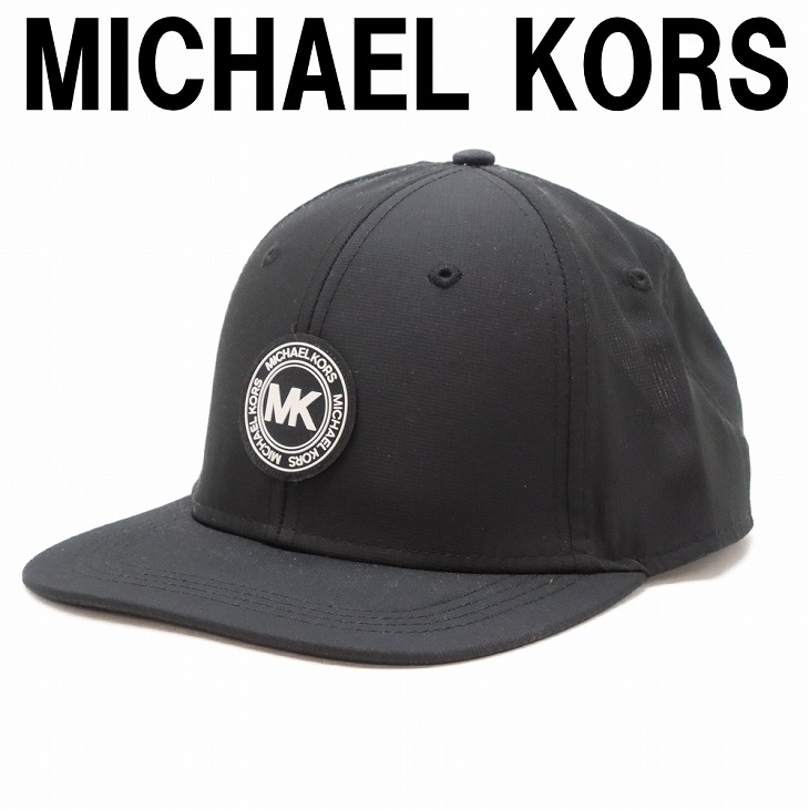 マイケルコース MICHAEL KORS 帽子 メンズ ベースボールキャップ ハット つば付 スポーツ ロゴ 男女兼用 レディース ユニセックス ブラック 黒 OF200213YG-BLACK ブランド 人気 ランキング|贅沢屋