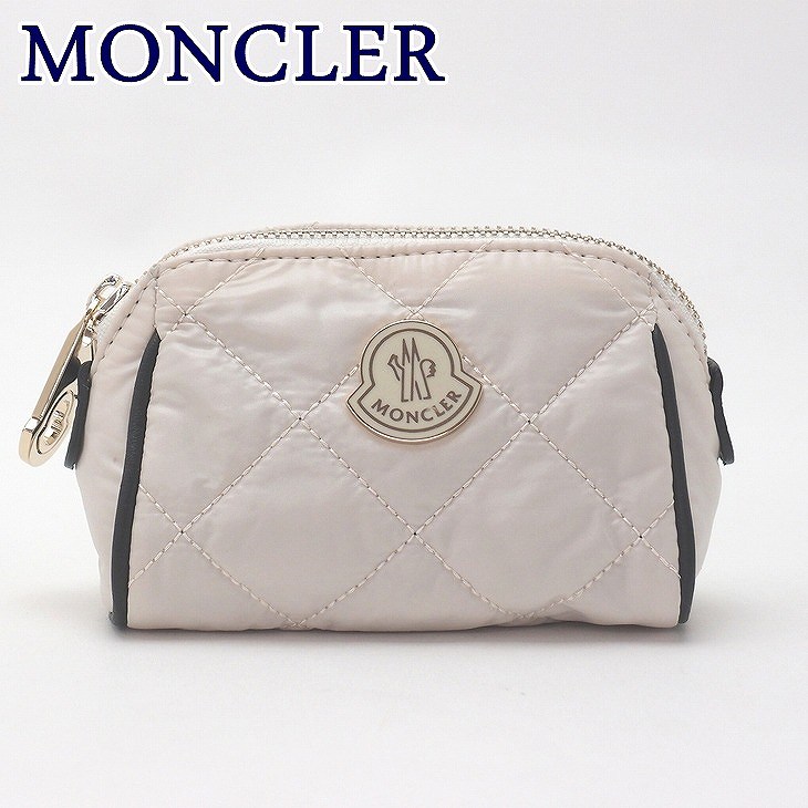 新品 MONCLER モンクレール 財布 コインケース チャーム ハート ラム革