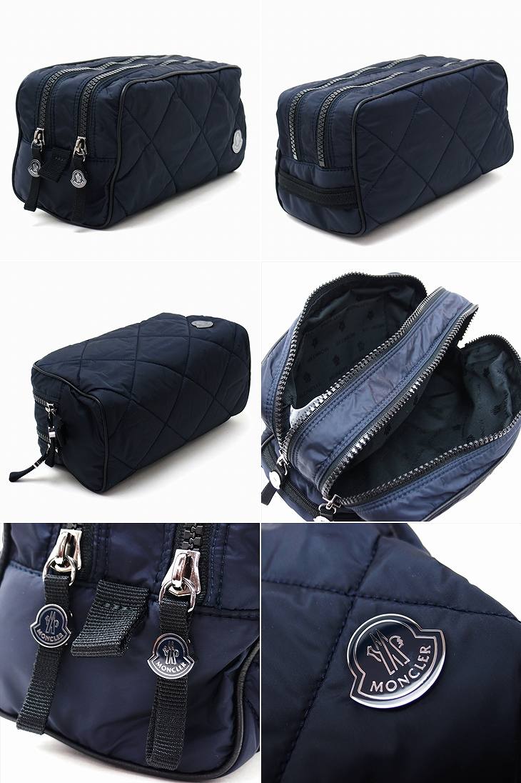 楽天市場 モンクレール バッグ Moncler セカンドバッグ メンズ ダウン ポーチ クラッチバッグ ロゴ A 743 ブランド 人気 贅沢屋