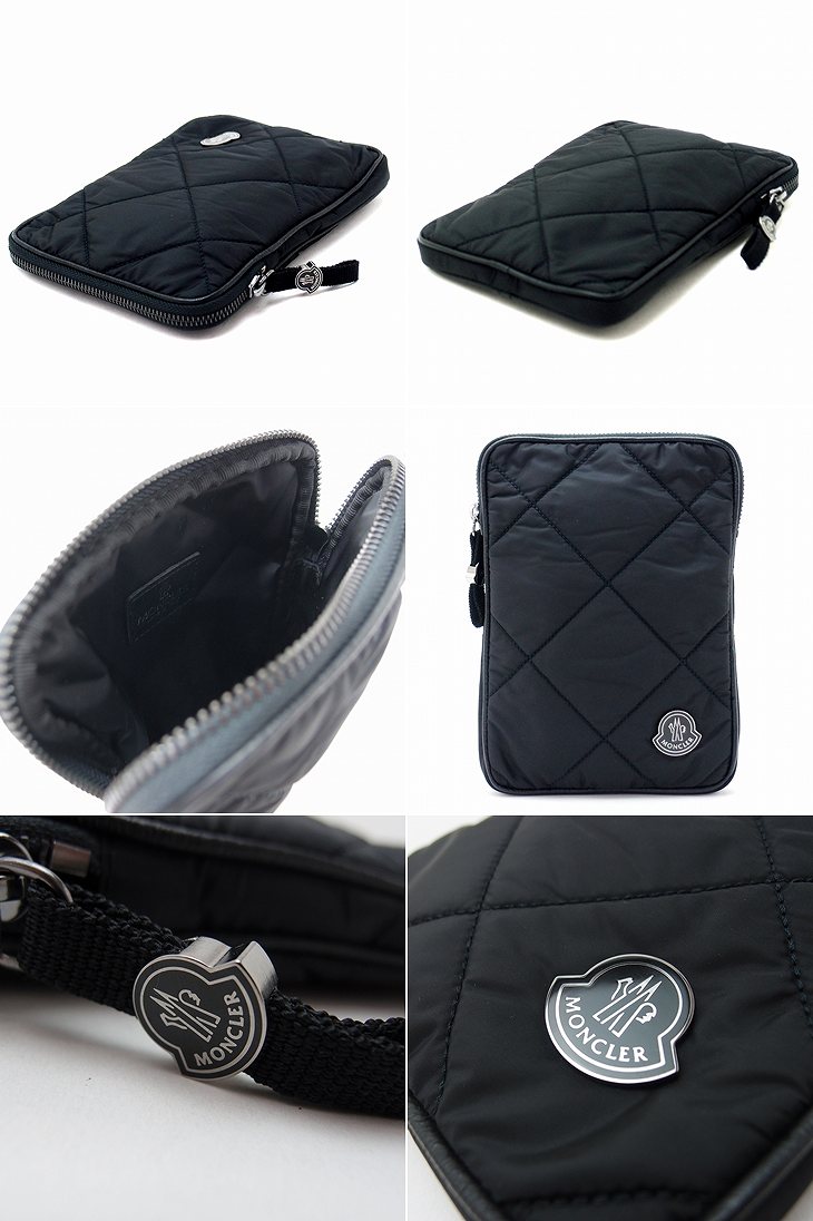 MONCLER - □極美品□ MONCLER モンクレール ナイロン クラッチバッグ