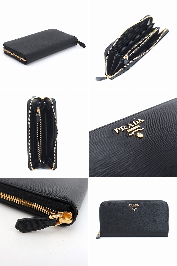 イタリア買付 プラダ 長財布 Prada 1ml506 2ezz F0002 長財布 Nero