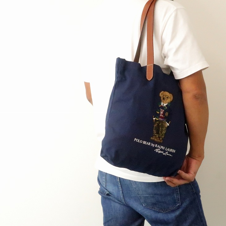 楽天市場 Polo Ralph Lauren ポロ ラルフローレン バッグ メンズ レディース ベアー トートバッグ Rl 001 ブランド 人気 贅沢屋