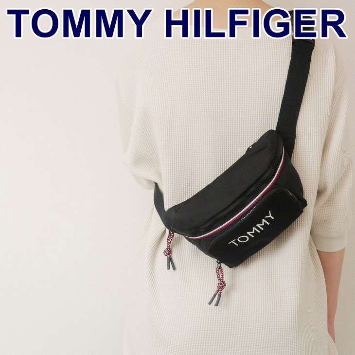 高い素材 楽天市場 トミーヒルフィガー Tommy Hilfiger バッグ メンズ レディース ショルダーバッグ 斜め掛け ウエストバッグ Th 69j1092 001 ブランド 人気 贅沢屋 Web限定 Tehnolux Me