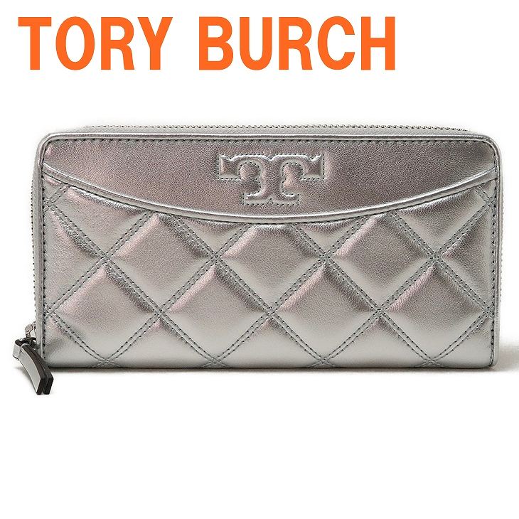 無料配達 トリーバーチ Toryburch 財布 レディース 長財布 ラウンドファスナー メタリック レザー 040 ブランド 人気 贅沢屋 人気特価激安 Abjeletrica Com Br