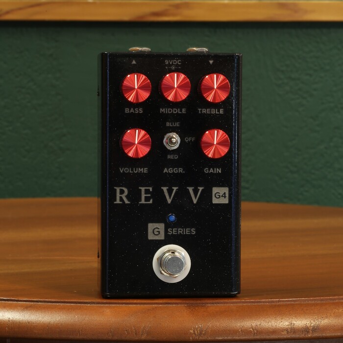 アウトレットセール REVV Amplification レヴ・アンプリフィケーション G4, Black Sparkle ディストーション オーバードライブ 29,304円