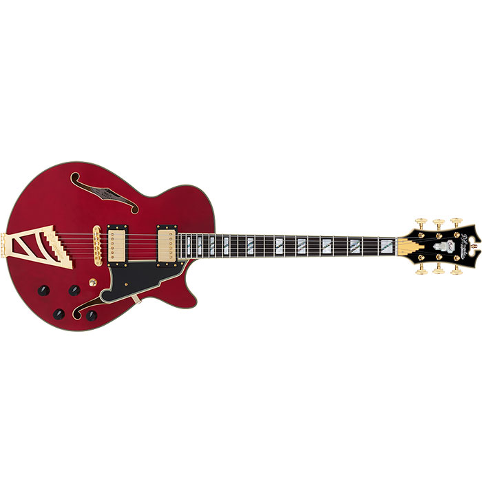 本数限定セール D'Angelico ディアンジェリコ エレキギター セミアコ Excel SS Trans Cherry ホロウボディ