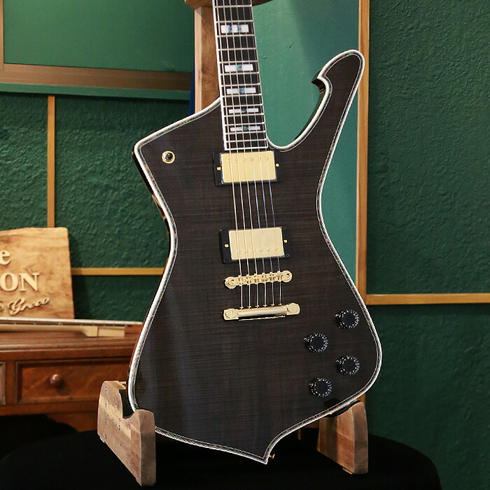 Greco グレコ エレキギター GM-CST TM TBK タイガーメイプル フレイムメイプル 変型ギター ケース付属
