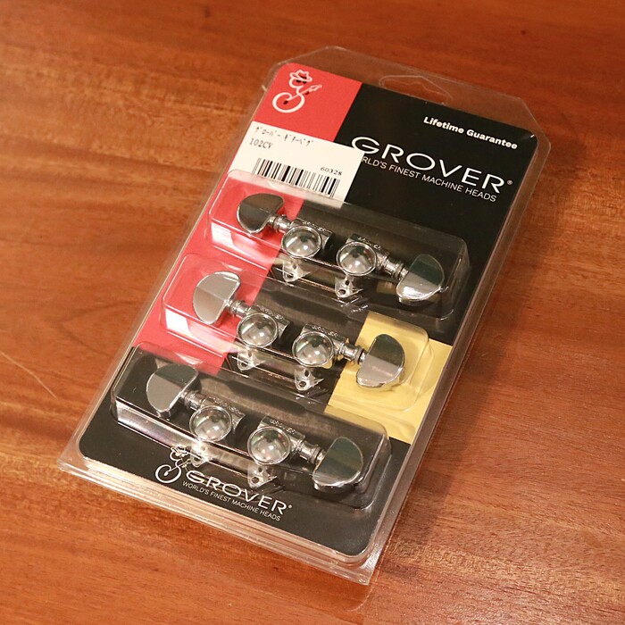 Grover グローバー ギターペグ 102V Chrome クローム 12,012円