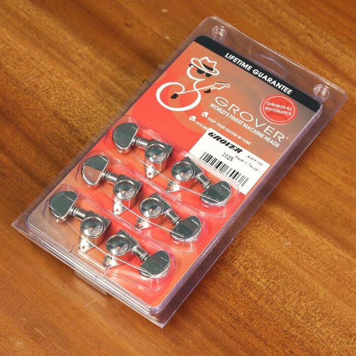Grover グローバー ギターペグ 102 Nickel ニッケル