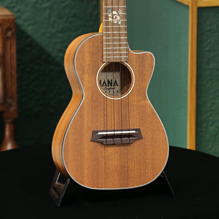 Ohana Ukuleles CK-25C CL, Cynthia Lin Series マホガニー トップ単板 コンサート ウクレレ